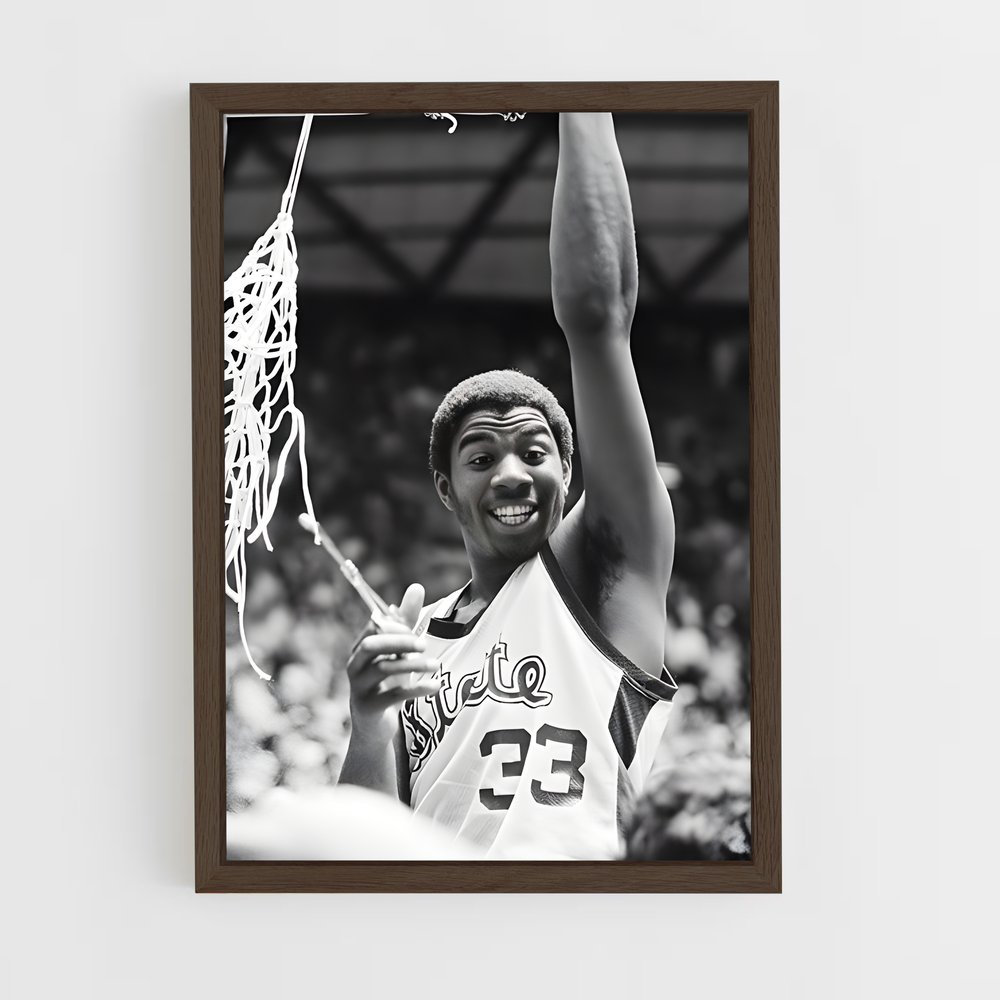 Poster Magic johnson – affiche Basketball (vue 5)